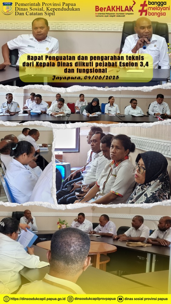 Rapat Penguatan dan Pengarahan Teknis